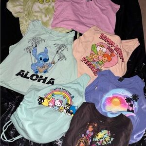 Colorful Graphic Tank Tops Collection